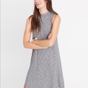 Madewell Marled Mock Neck Tank Dress